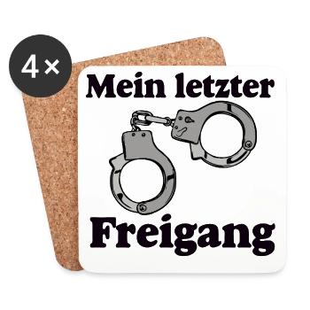 Bachelor Party , Bachelor Party , My Last Day - Coasters (set of 4) - white - Front