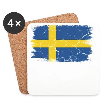 Gothenburg - Coasters (set of 4) - white - Front