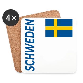 Gotland - Untersetzer (4er-Set) - Weiß - Vorne