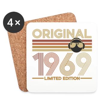 Original 1969 Limited Edition - Untersetzer (4er-Set) - Weiß - Vorne