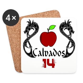 Calvados 14 - Untersetzer (4er-Set) - Weiß - Vorne