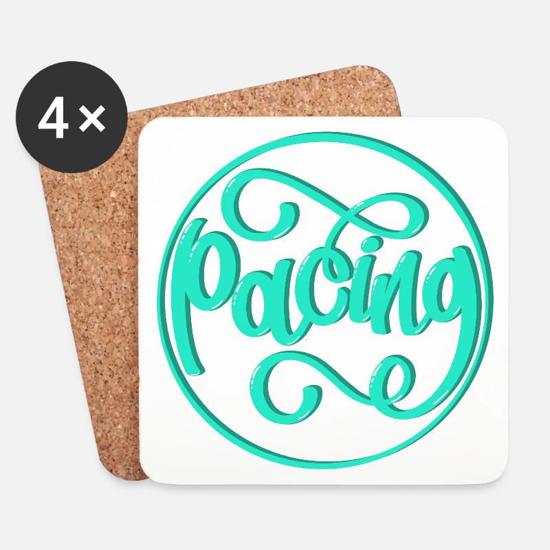 Pacing - Coasters (set of 4) - white