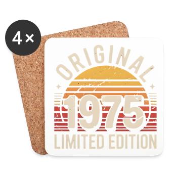Original 1975 Limited Edition - Untersetzer (4er-Set) - Weiß - Vorne