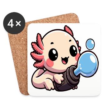 Bubble Buddy Hatchling - Coasters (set of 4) - white - Front