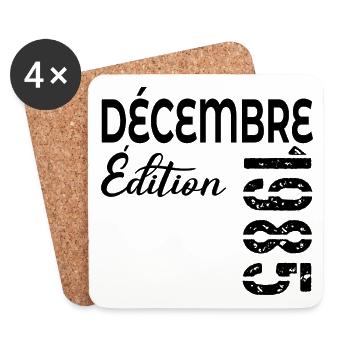 JUBILÄUMSAUSGABE DEZEMBER 1985 - Untersetzer (4er-Set) - Weiß - Vorne