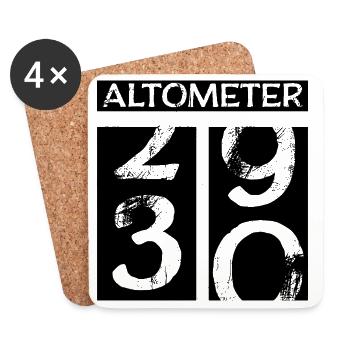 30th Birthday 30s Thirty Years Gift - Coasters (set of 4) - white - Front