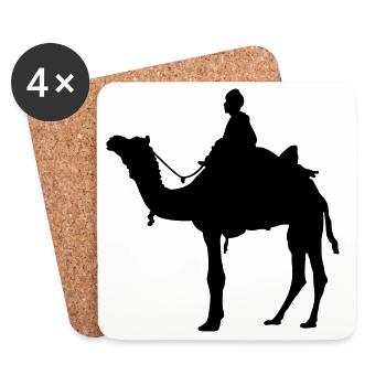 Bedouin - Untersetzer (4er-Set) - Weiß - Vorne