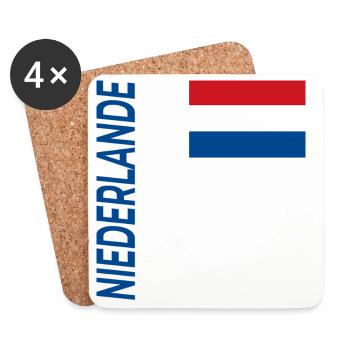Enschede - Coasters (set of 4) - white - Front