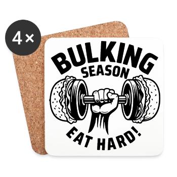 Remontée mécanique de saison BullKing - Dessous de verre (lot de 4) - blanc - Devant