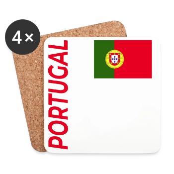 Porto - Untersetzer (4er-Set) - Weiß - Vorne