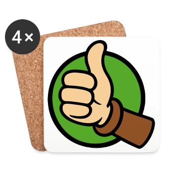 I Like It! - Coasters (set of 4) - white - Front
