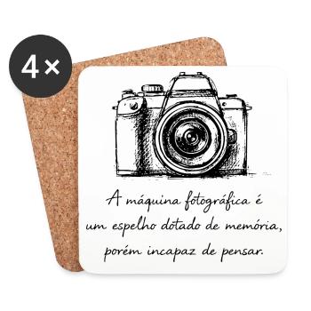 La photographie au-delà de la technique - Dessous de verre (lot de 4) - blanc - Devant