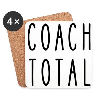 coach total - Dessous de verre (lot de 4) - blanc - Devant