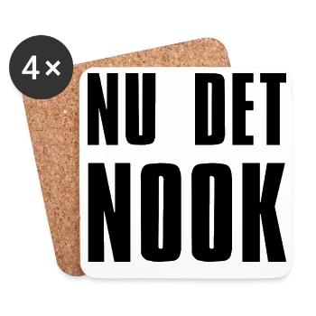 MAINTENANT le Nook Anti USA - Dessous de verre (lot de 4) - blanc - Devant