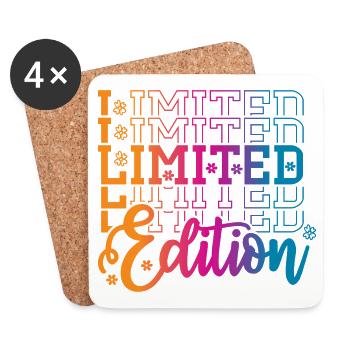 Limited Edition - Untersetzer (4er-Set) - Weiß - Vorne