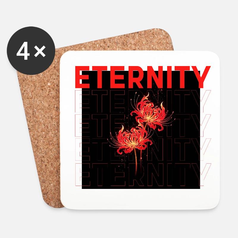 Eternity - Coasters (set of 4) - white