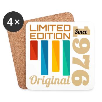 Edition Limitée Original 1976 Anniversaire  - Dessous de verre (lot de 4) - blanc - Devant