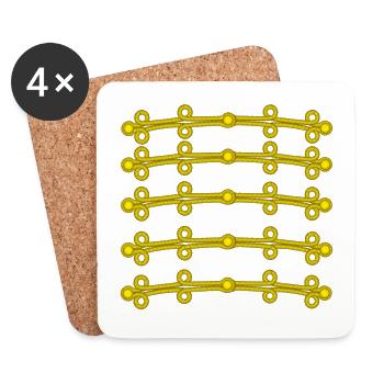 Napoleon Design - Untersetzer (4er-Set) - Weiß - Vorne