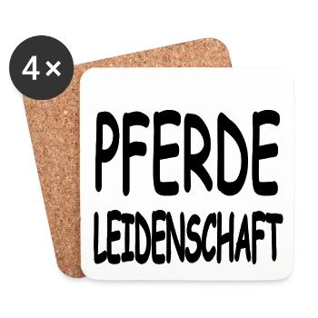 horses - Coasters (set of 4) - white - Front