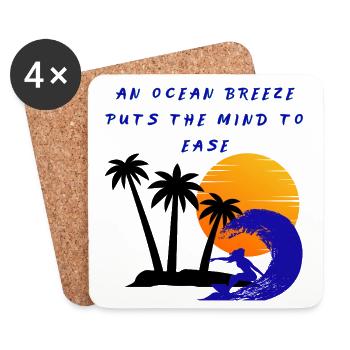 Sigura Design - Coasters (set of 4) - white - Front