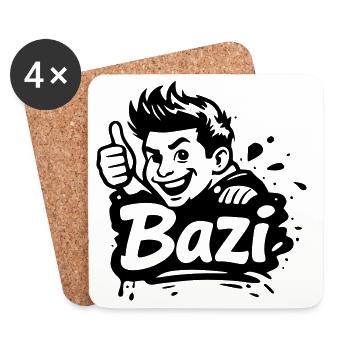 Bazi - Coasters (set of 4) - white - Front