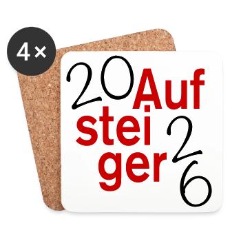 Promoted 2026 Promotion - Coasters (set of 4) - white - Front