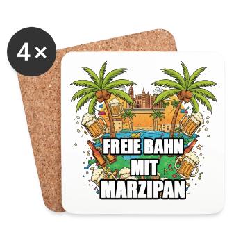 Beer Saying - Coasters (set of 4) - white - Front