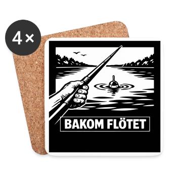 Behind the scenes - Coasters (set of 4) - white - Front
