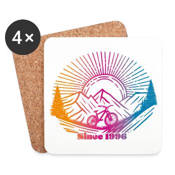 Since 1996 - Coasters (set of 4) - white - Front