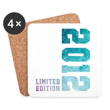 2012 Limited Edition 14 Years Anniversary - Coasters (set of 4) - white - Front