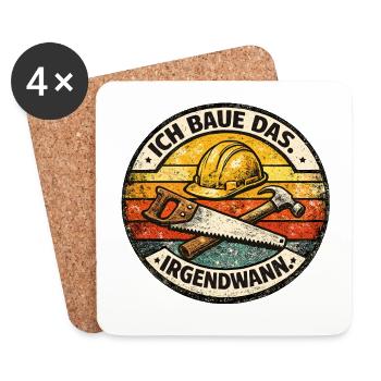 I'll build this sometime - Coasters (set of 4) - white - Front