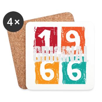 Original 1966 - Coasters (set of 4) - white - Front