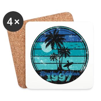 Vintage 1997 - Coasters (set of 4) - white - Front