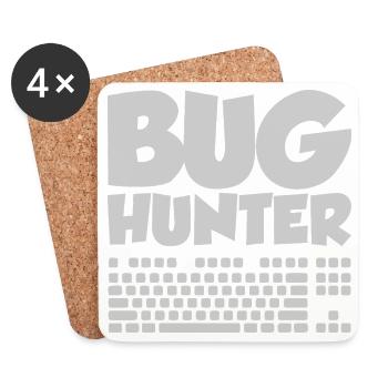 Funny Software Engineers Programmers Developers - Coasters (set of 4) - white - Front