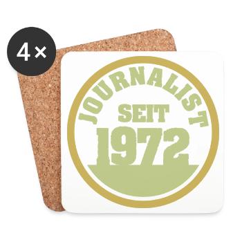 1972 - Coasters (set of 4) - white - Front