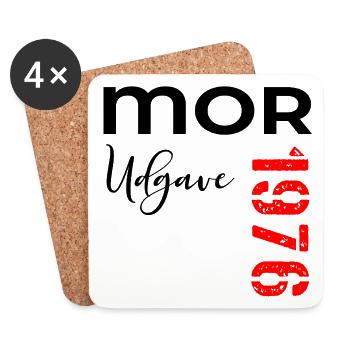 Mother édition 1976 - Dessous de verre (lot de 4) - blanc - Devant