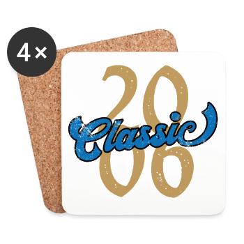 2006 Vintage - Untersetzer (4er-Set) - Weiß - Vorne
