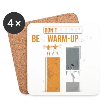 Hero Calisthenics - Coasters (set of 4) - white - Front