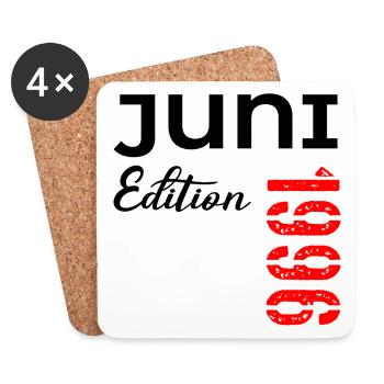Juin 1996 - 30e anniversaire - Dessous de verre (lot de 4) - blanc - Devant