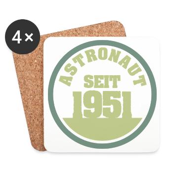 1951 - Coasters (set of 4) - white - Front