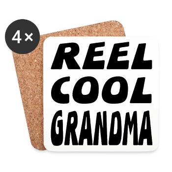 granny - Coasters (set of 4) - white - Front