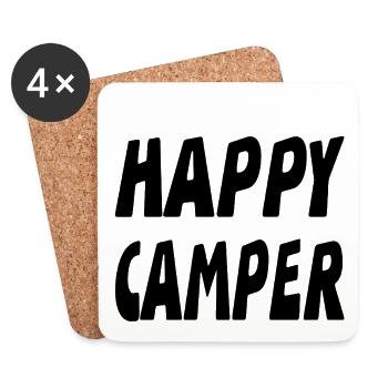 Camper - Untersetzer (4er-Set) - Weiß - Vorne