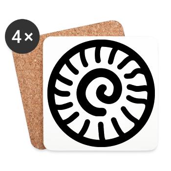 Fossil - Untersetzer (4er-Set) - Weiß - Vorne