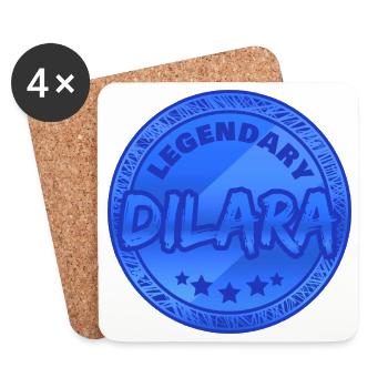 Daniel - Coasters (set of 4) - white - Front
