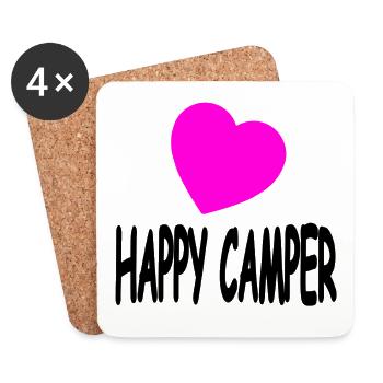 Camper - Untersetzer (4er-Set) - Weiß - Vorne