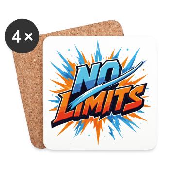 No Limits Dynamic Glow - Coasters (set of 4) - white - Front