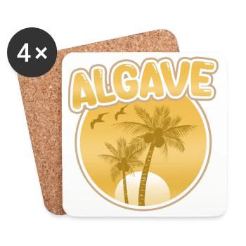 Algave - Coasters (set of 4) - white - Front