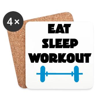 sports - Coasters (set of 4) - white - Front