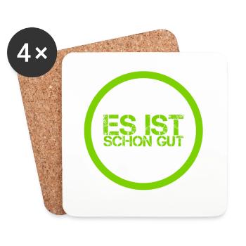 alles okay - Untersetzer (4er-Set) - Weiß - Vorne