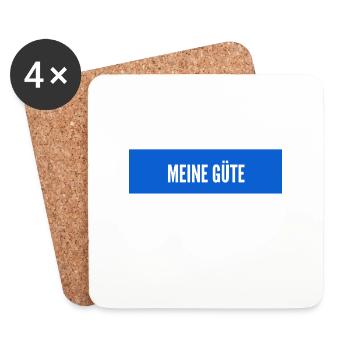 reg dich nicht auf - Untersetzer (4er-Set) - Weiß - Vorne